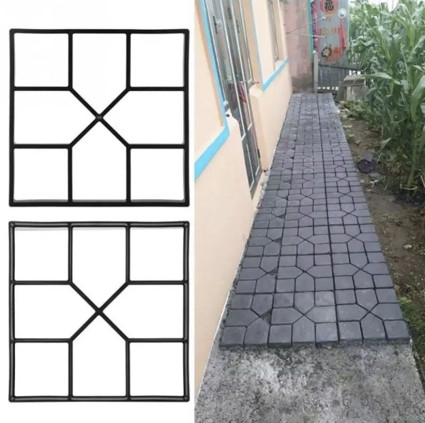 Molde para jardim ou caminho