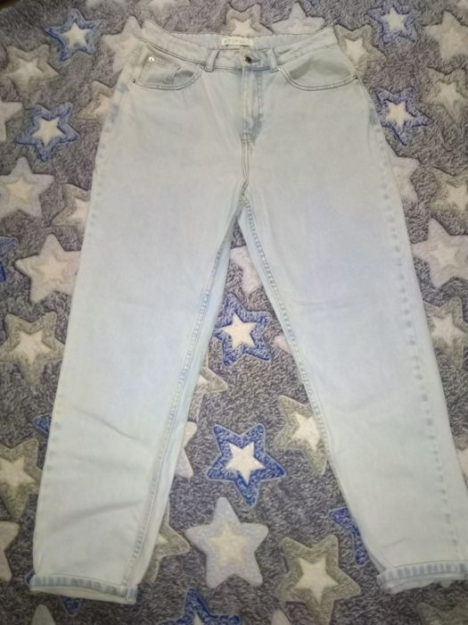 Джинсы mom denim co 10 38 44 46 Primark
