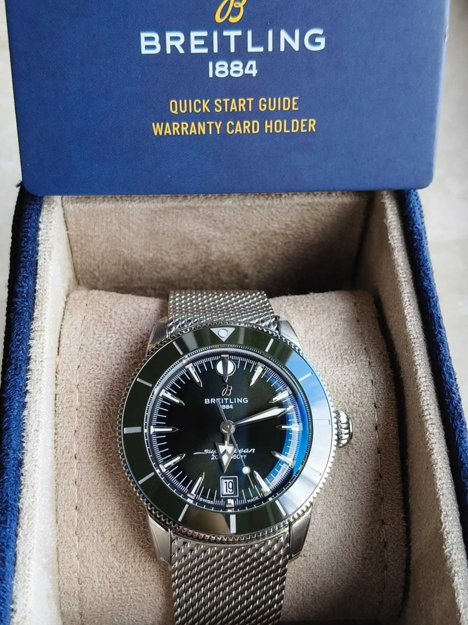 Nowy Breitling Superocean Heritage B31 42mm / 2025r. / 8 lat Gwar
