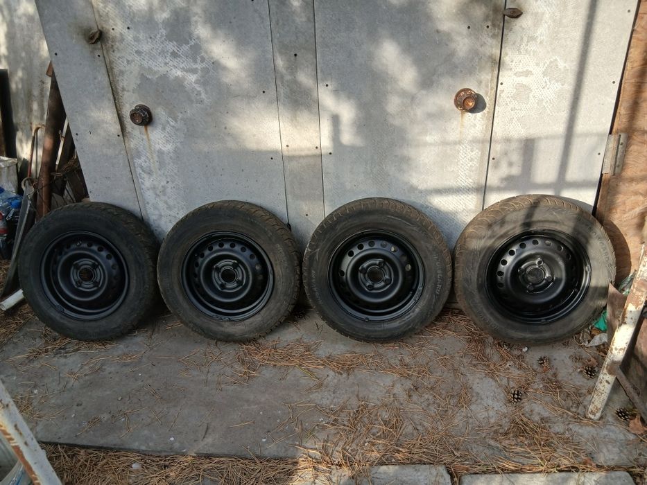 Диски с шинами 175/70 R13 Ланос