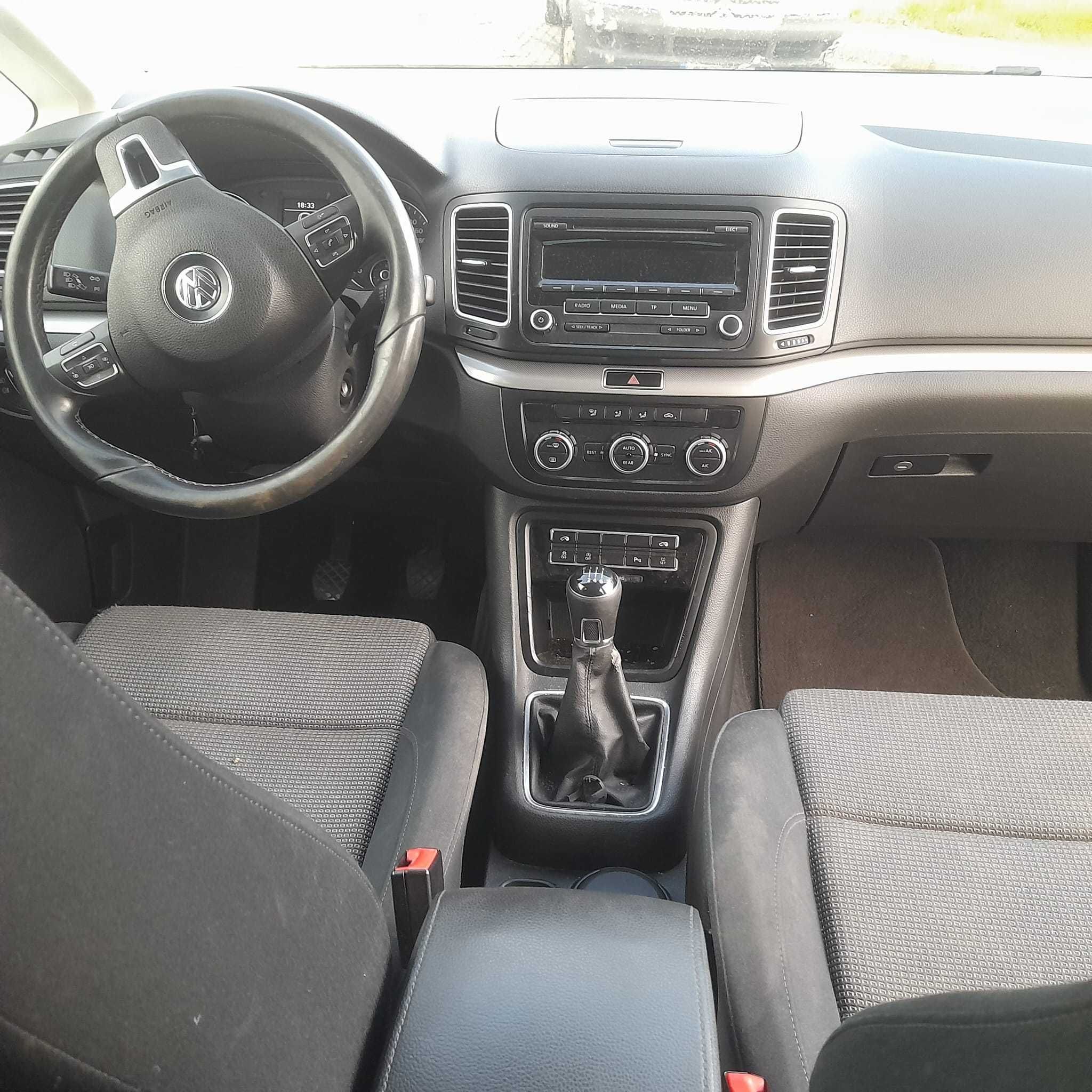 Vw Sharan 2014 Acidentada