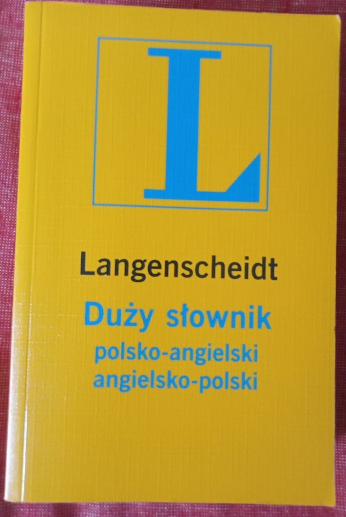 Duży słownik polsko-angielski angielsko-polski