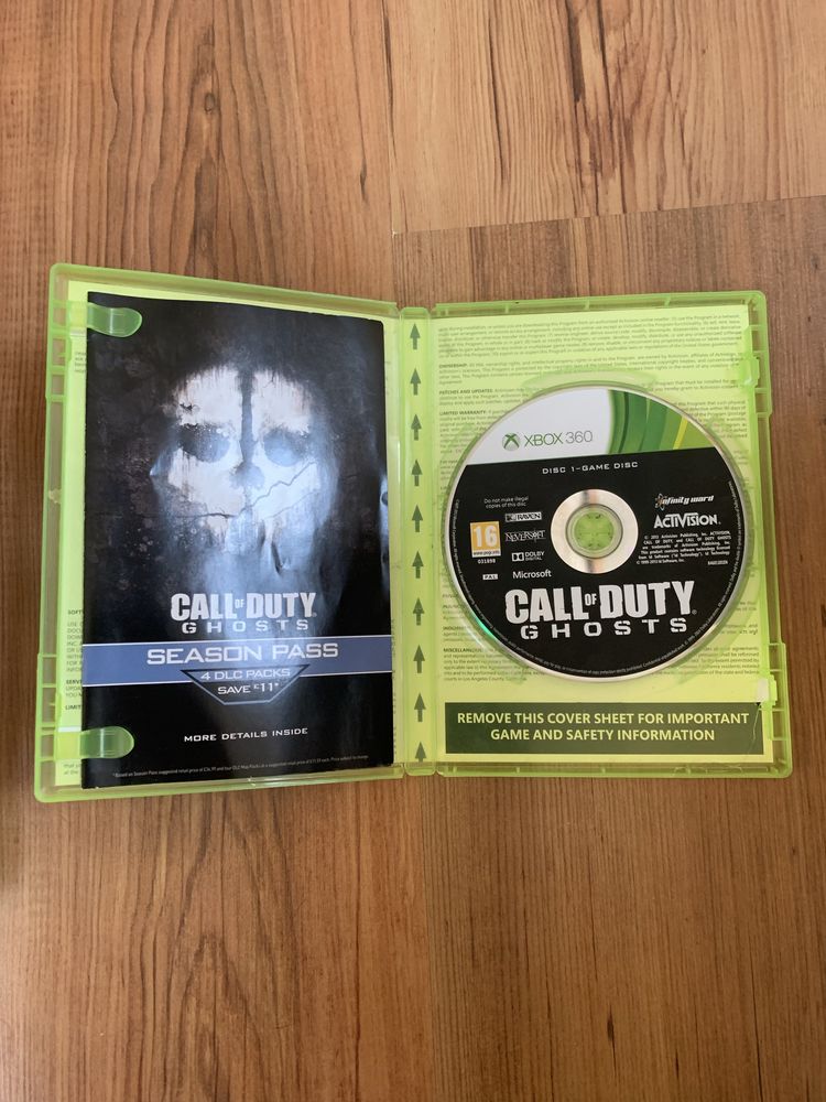 Call of duty ghosts xbox 360