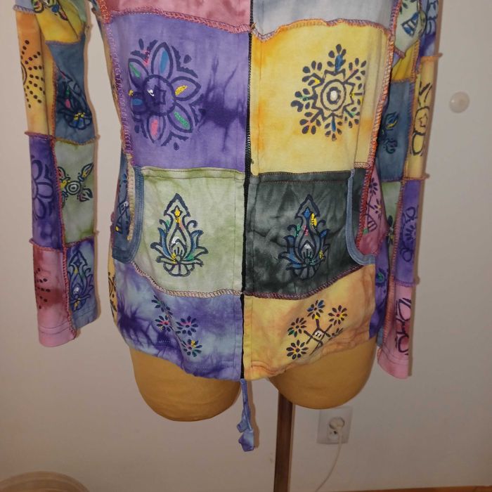 SHIKHA obłędna bluza z Nepalu 100% bawełna dla XL+