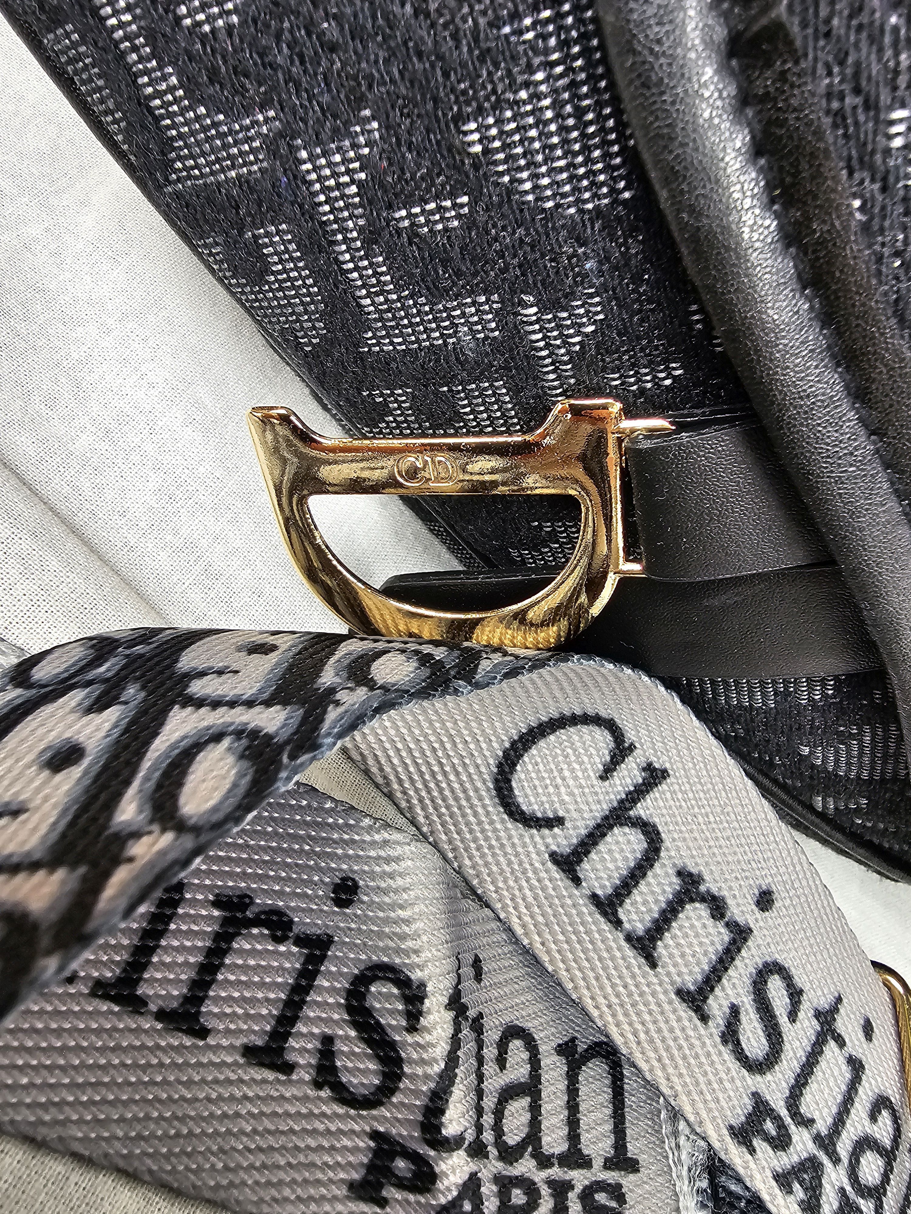 Torebka siodło Christian Dior z monogram torebka damska