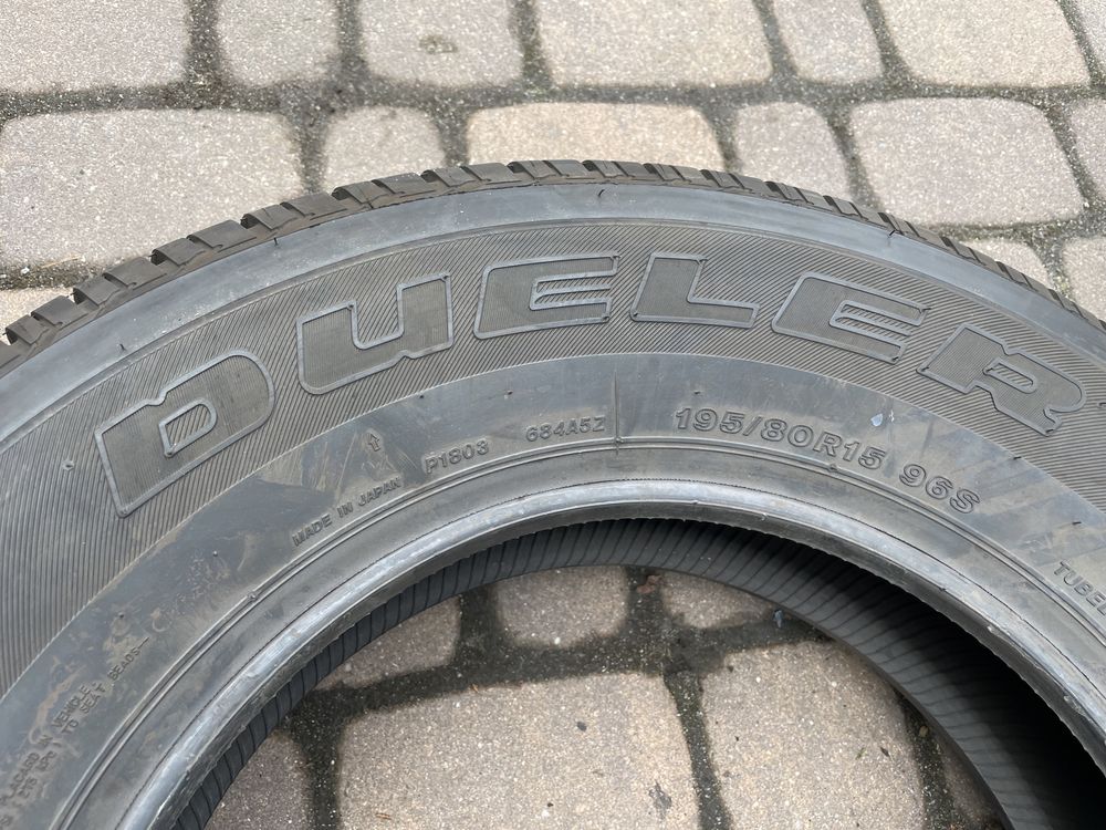 195/80/15 bridgestone demo 18 rok