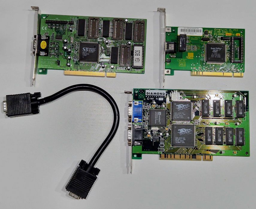 Zestaw retro Socket 7 ATX – GA-586SVX + Pentium 200 MMX + 3dfx Voodoo