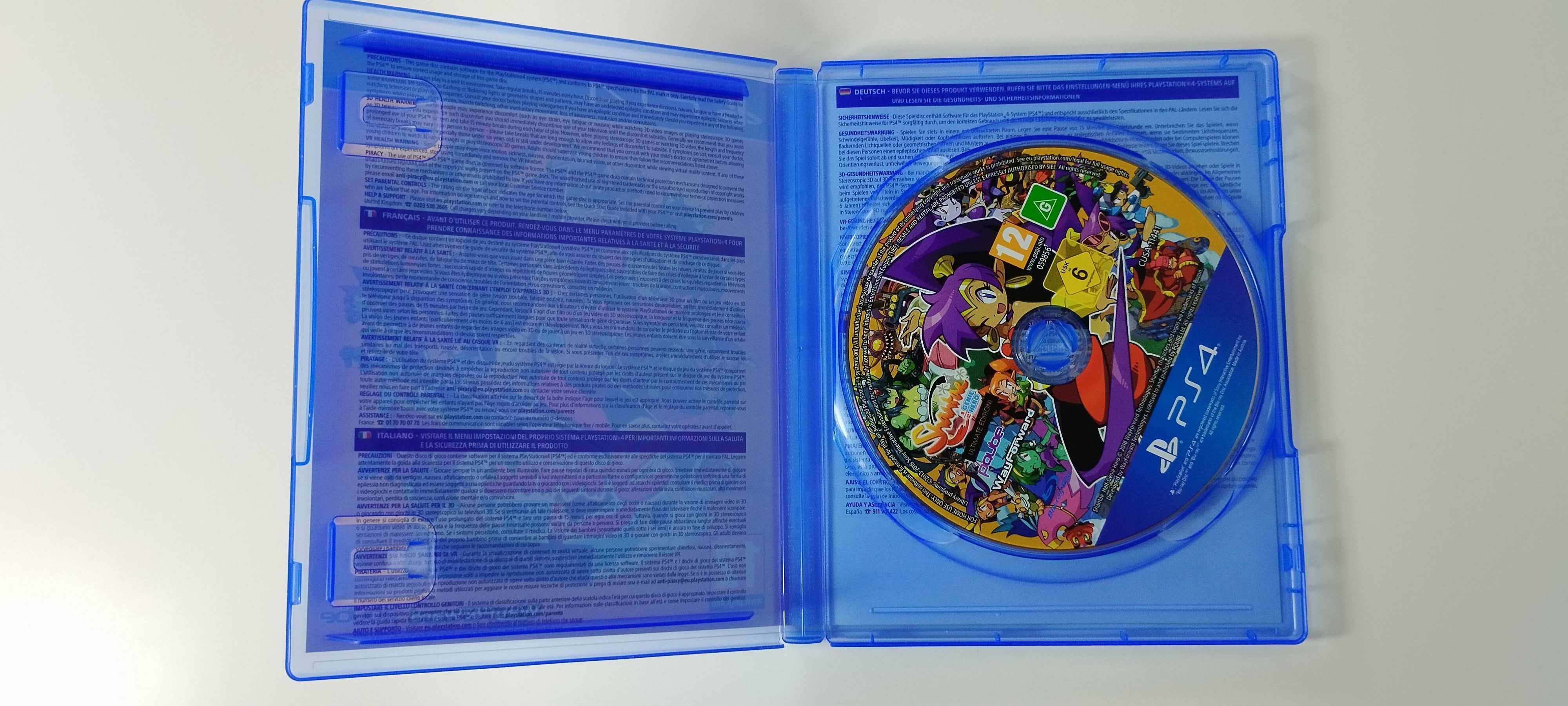 Shantae Genie Hero Ultimate Edition Playstation 4 PS4