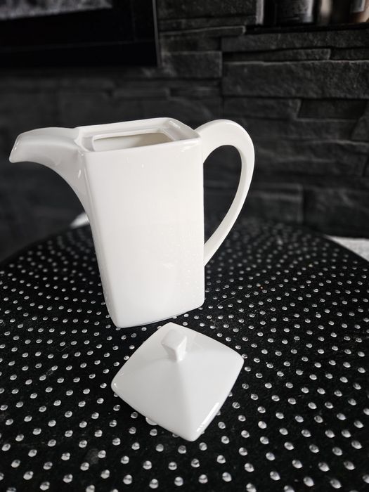 Dzbanek porcelana do kawy itp mlecznik