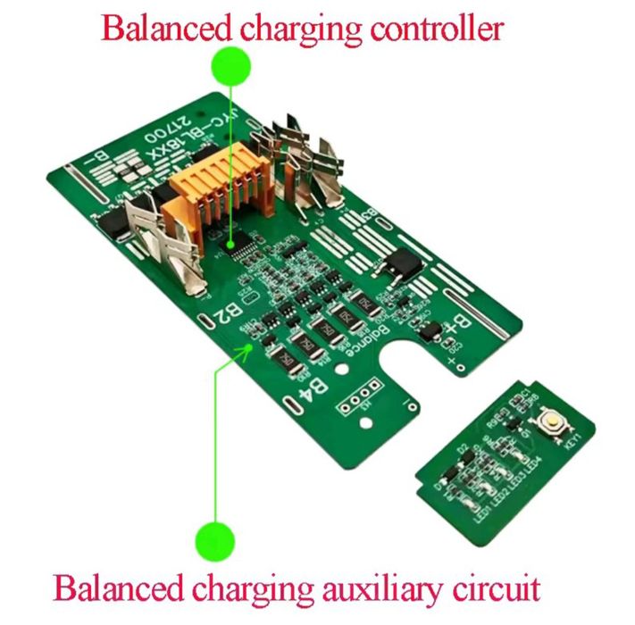 Корпус акамулятора Makita 21700  5s2p для самостійної збірки