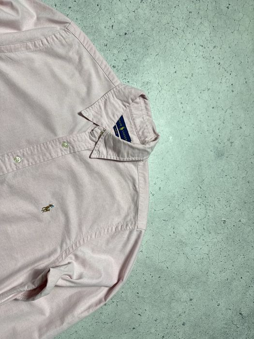 Рубашка Polo Ralph Lauren Размер M Оригинал Идеал Розовая