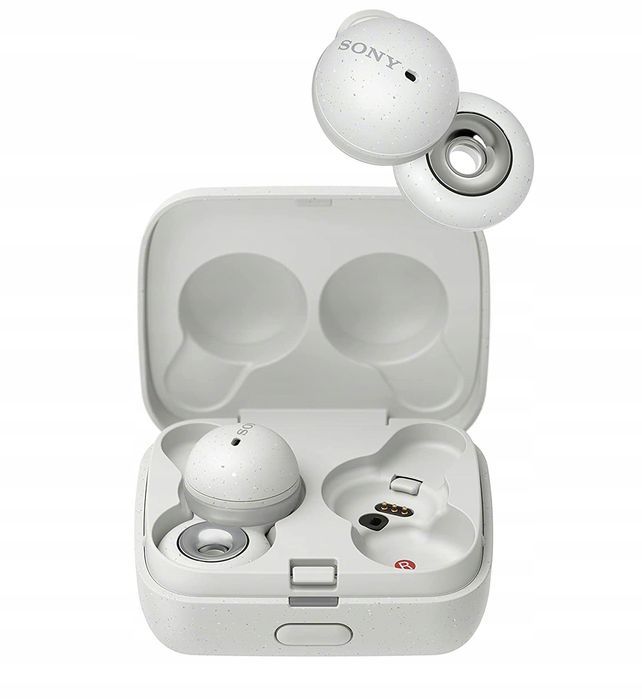 słuchawki bezprzewodowe douszne sony link buds odcienie szarego bt