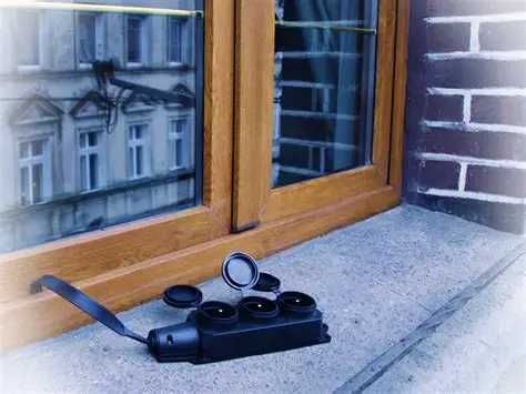 HIT Przejściówka okienna Przedłużacz Płaski kabel i zamkniesz okno!