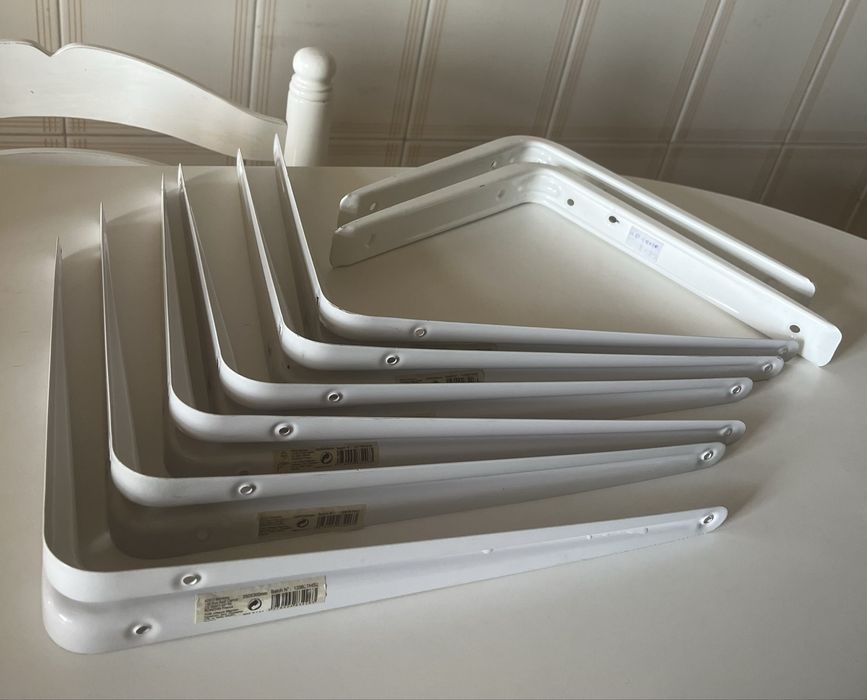 Placas de Aglomerado Branco e Suportes Brancos