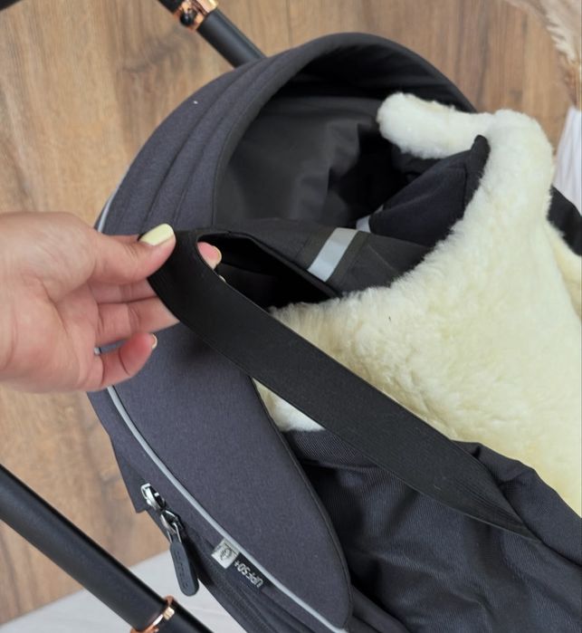 Конверт та муфти на овчині