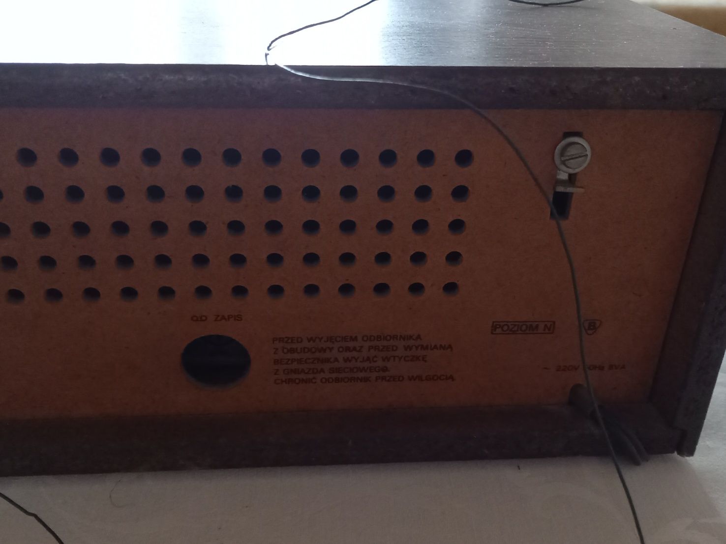 Radio Śnieżka R 206 Unitra Diora  z PRL