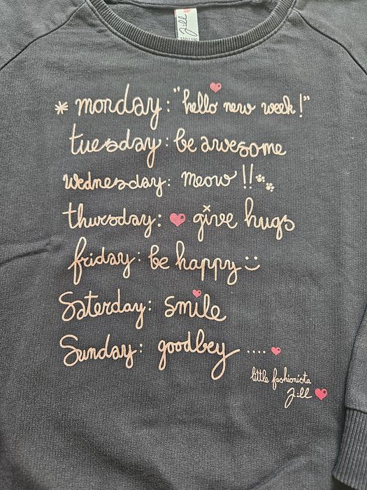 Bluza z długim rękawem 110/116