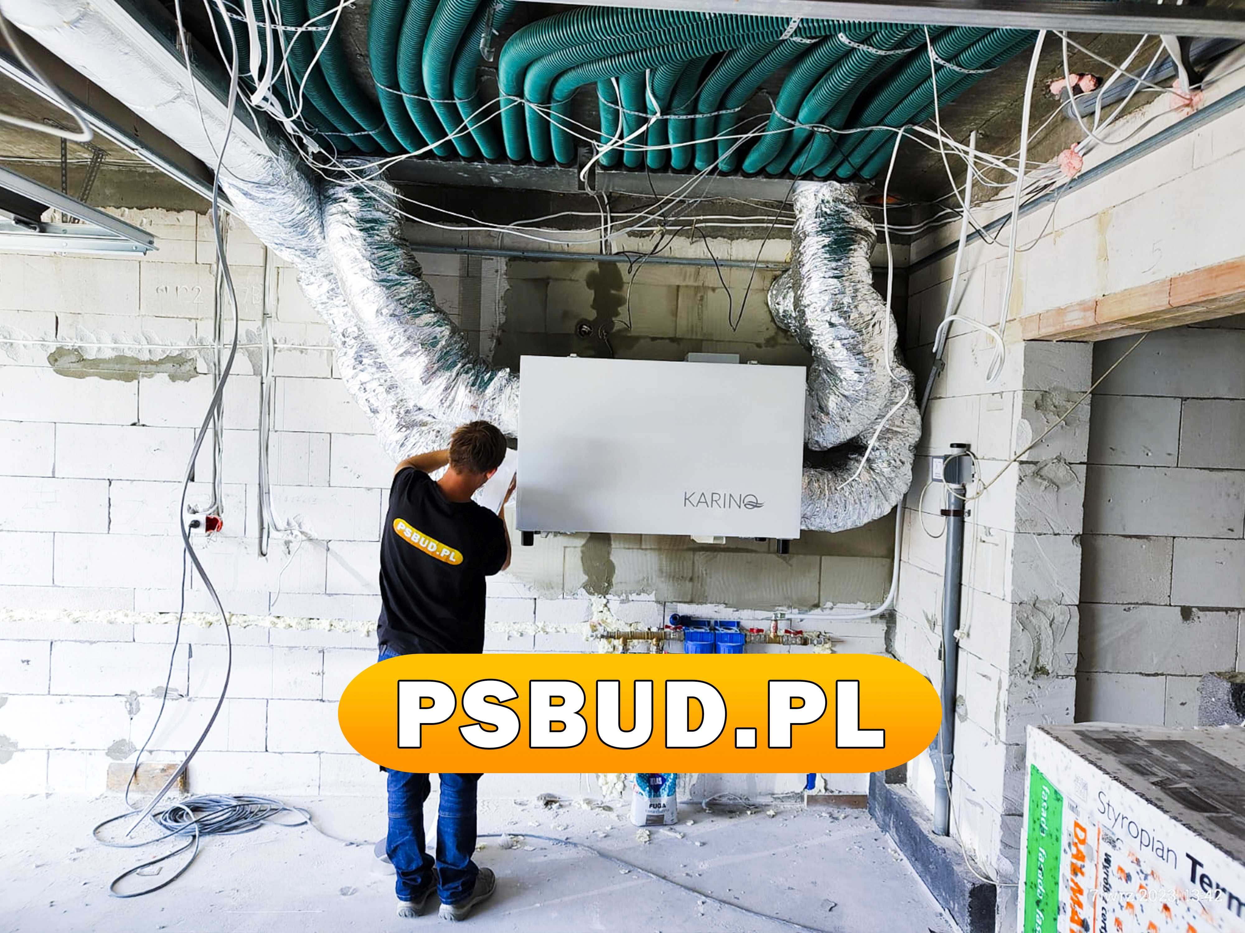 PSBUD.PL - Rekuperacja KARINO, Rekuperator bez grzałki, Bypass Aktywny