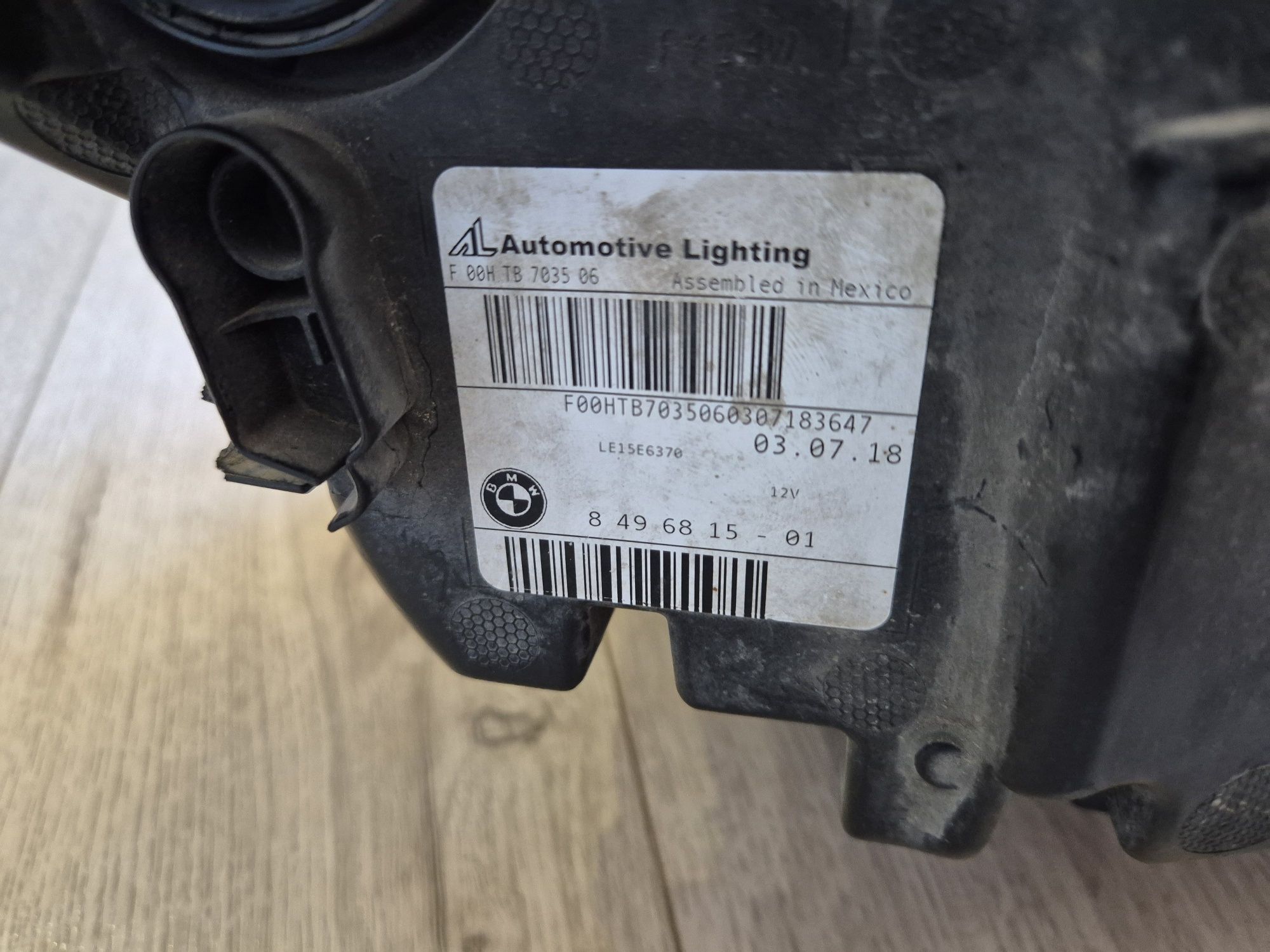 Фара ліва BMW G01 G02 X3 X4 2019-2021 USA