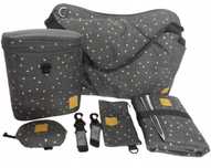lassig torba na akcesoria do przewijania casual twin bag triangle dark