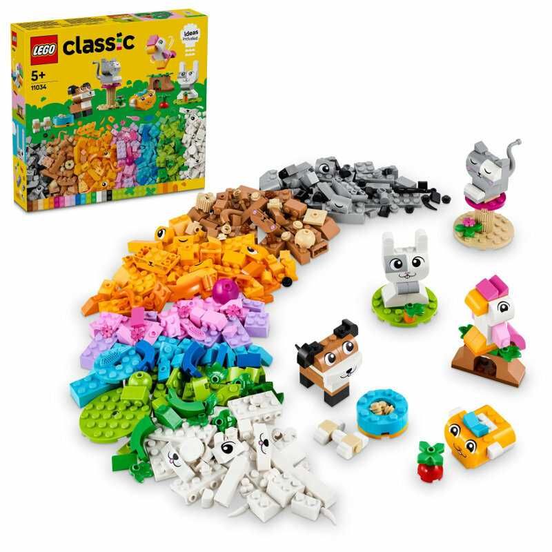 LEGO CLASSIC 11034 Kreatywne zwierzątka