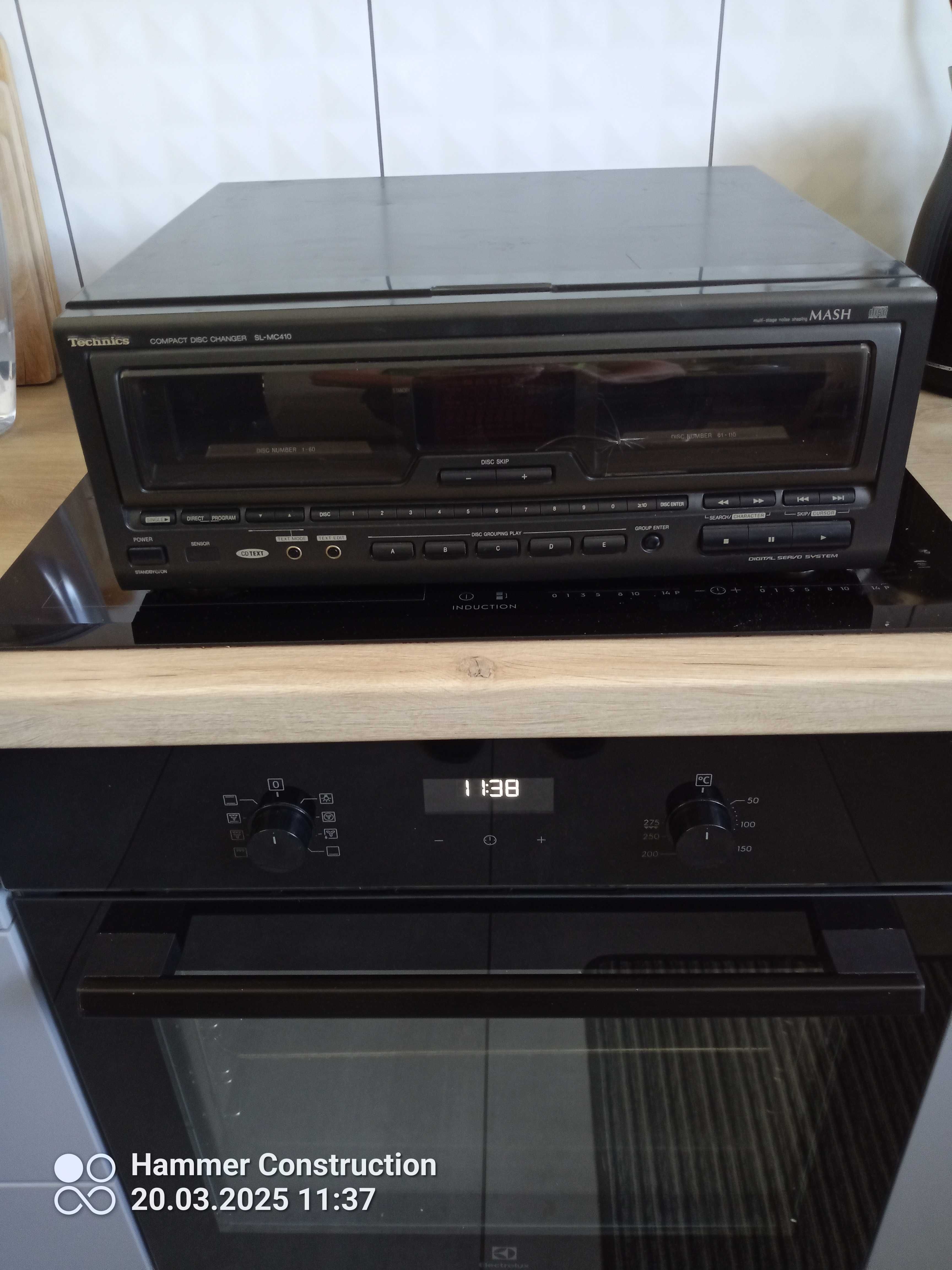 Sprzedam Zmieniarkę Technics SL-MC410 CD-Text