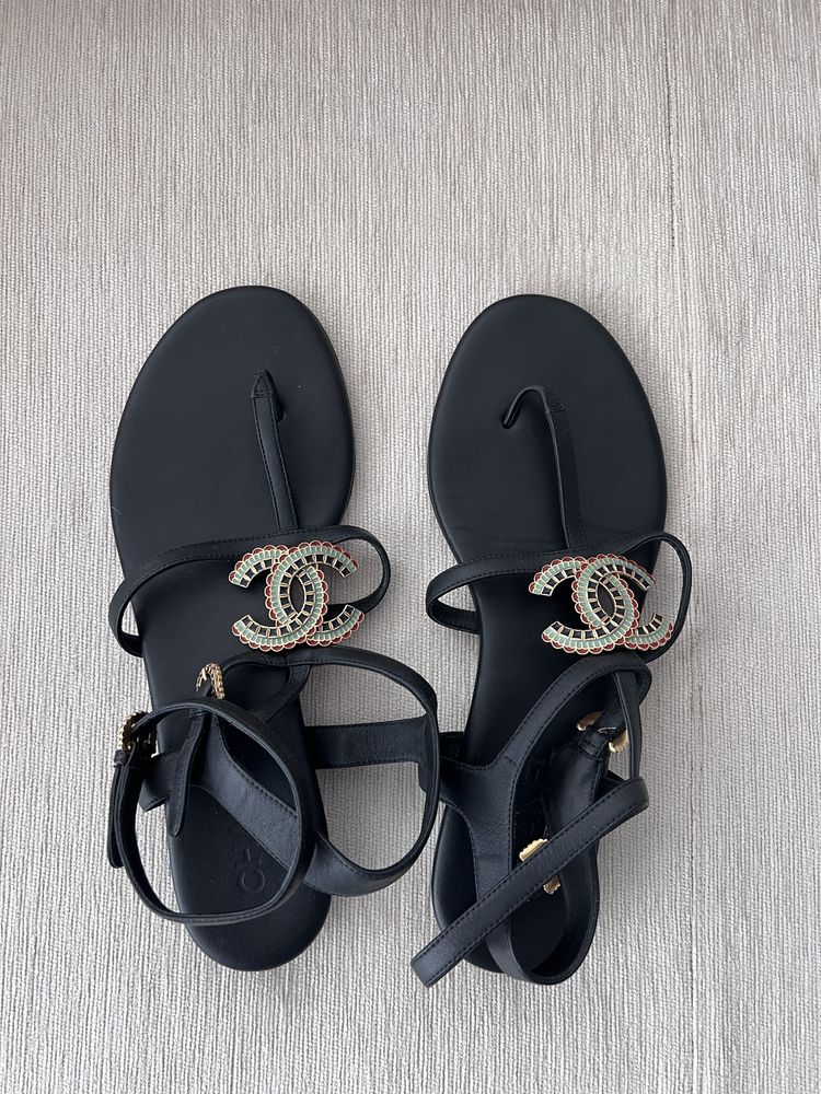 Босоножки CHANEL Sandals Размер 41 Оригинал Made in Italy