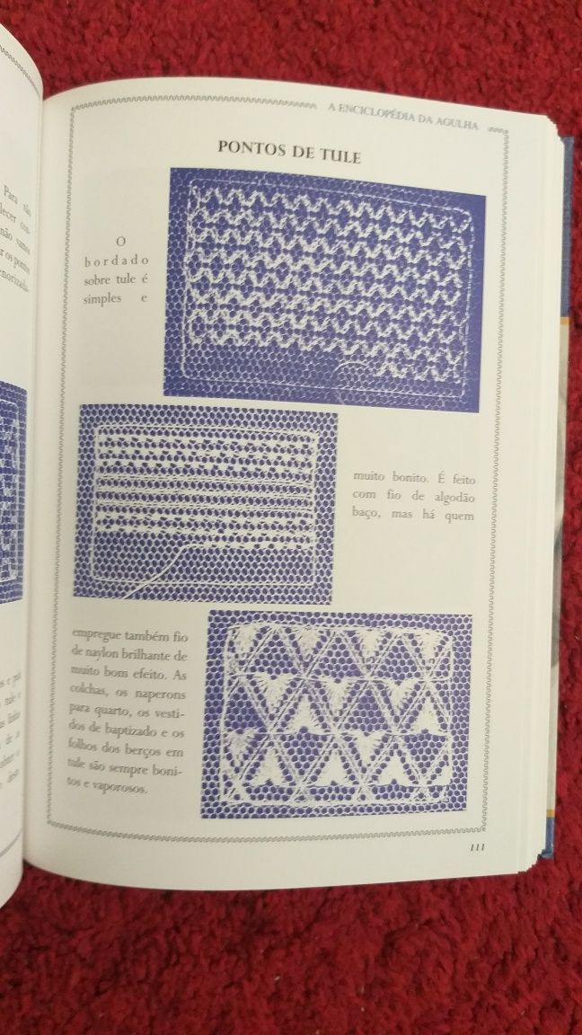 livro curso bordados e costura
