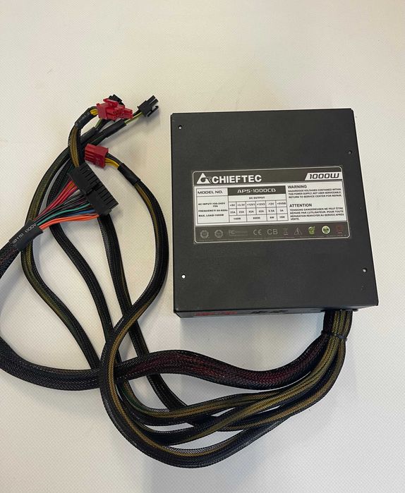 Zasilacz Chieftec APS-1000CB 1000W 140mm.  SPRAWNY. Gwarancja
