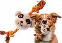 Zabawka dla psa piszcząca pluszowa maskotka duża MOCNY SZARPAK _ 35 cm