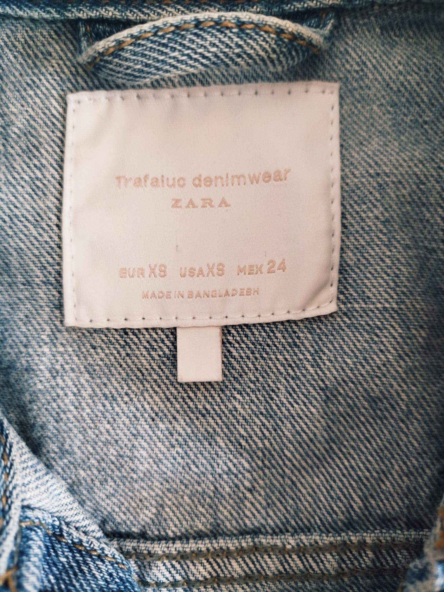 Джинсова курточка від Zara. XS. Ідеальний стан