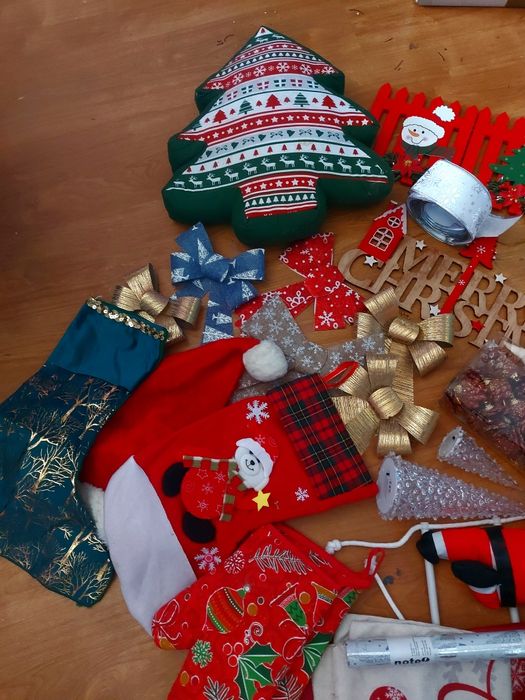 Conjunto de decoração de Natal 60 peças