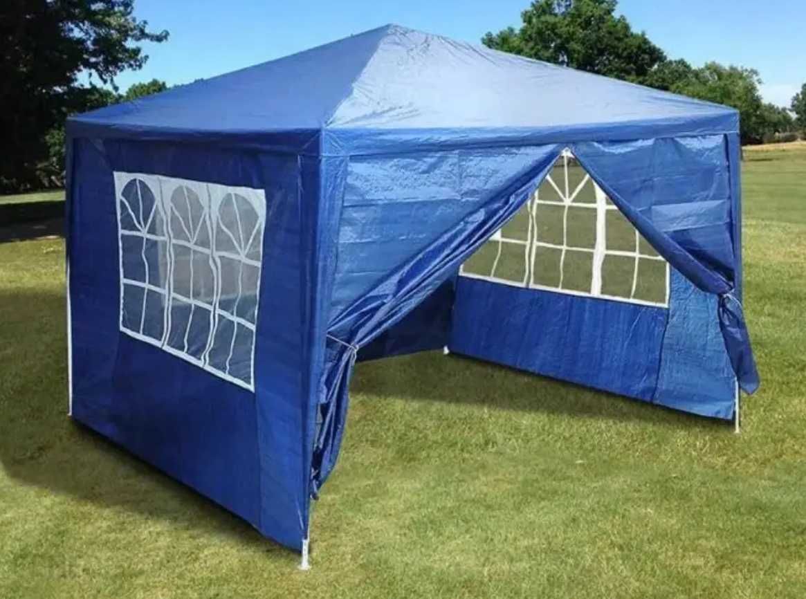 Павільйон садовий Garden 3х3 м, синій шатер дачный шатёр