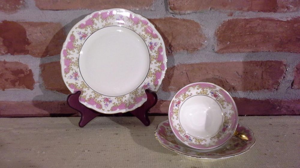 Porcelana Bavaria,H&C Heinrich Fanny Elssler,Zestaw śniadaniowy