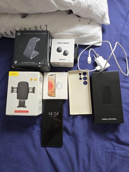 Sprzedam Samsung Galaxy S23 ultra 256gb 8gb ram orginał i akcesoria