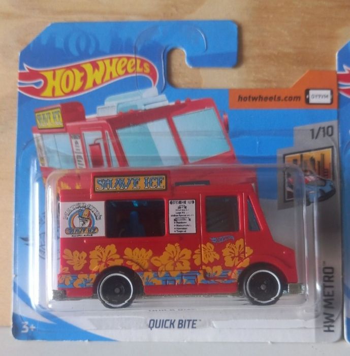 Conjunto 2 - quick bite hot wheels