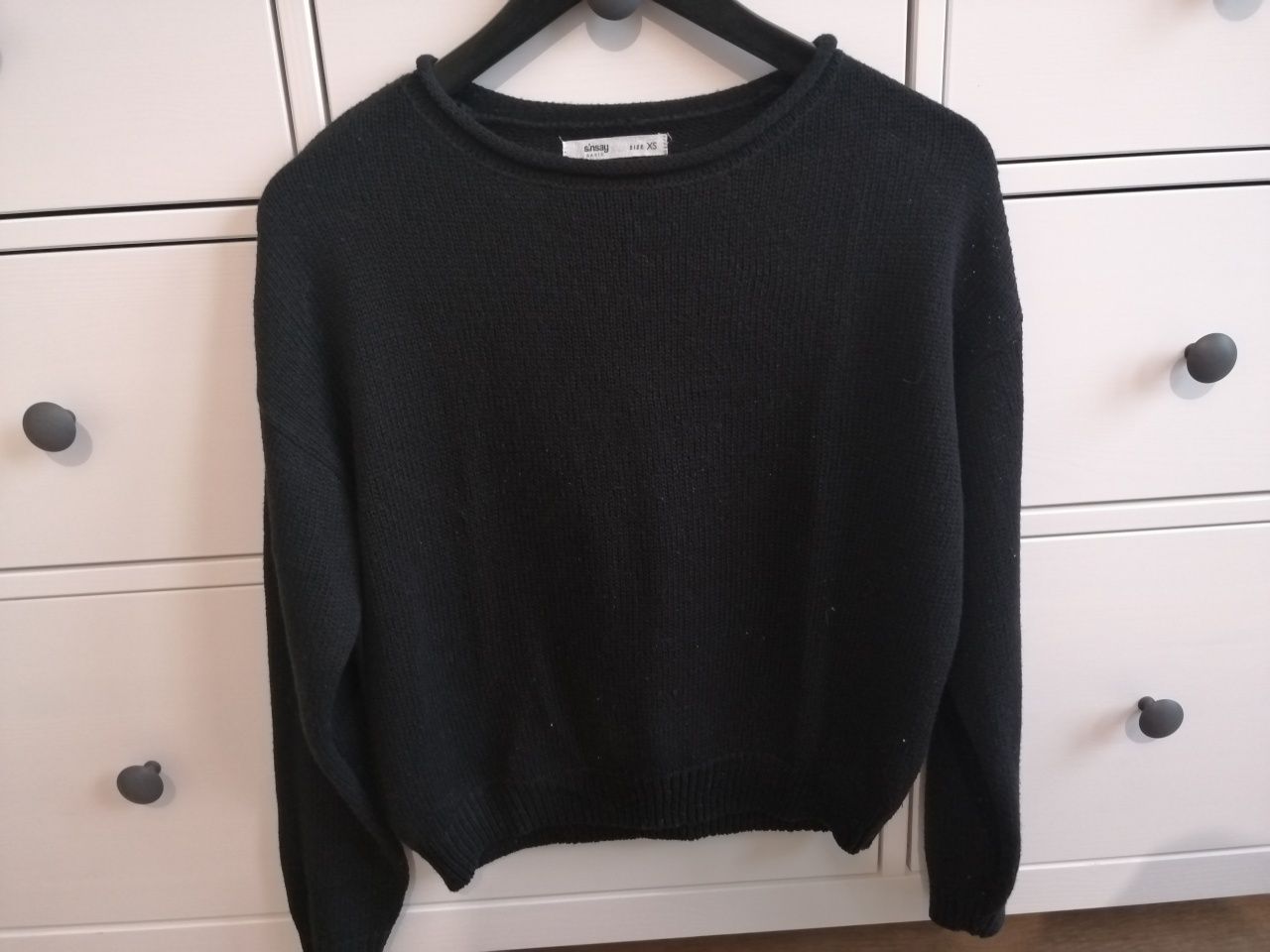 Czarny sweter xs sinsay