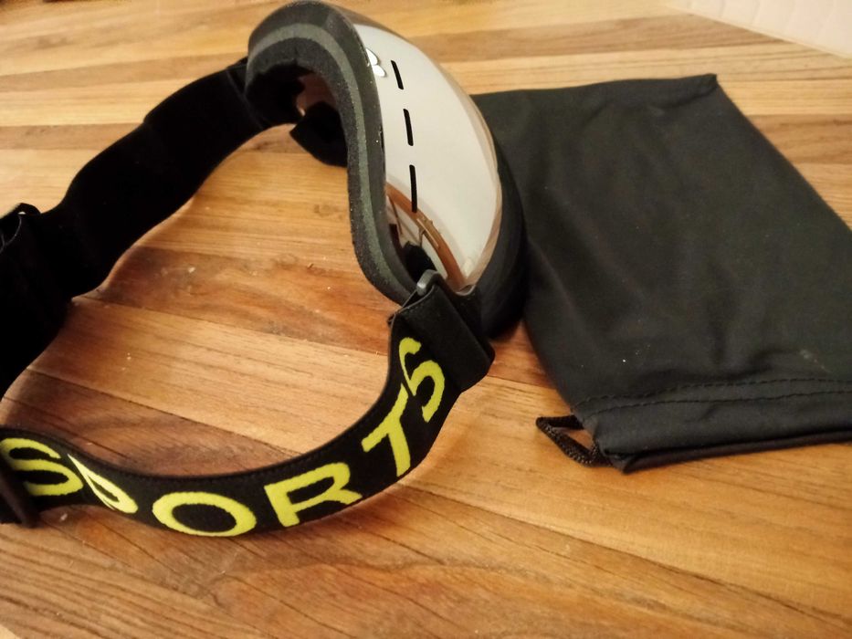 Gogle na narty lustrzane  i  nie tylko lekkie nowe