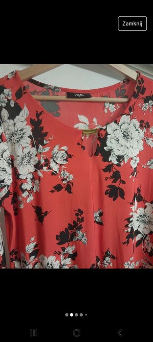 Tunika w kwiaty M Wallis