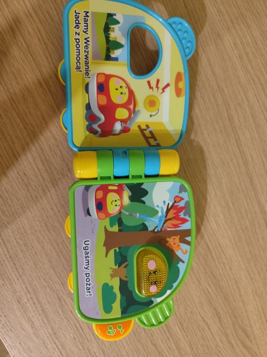 Książeczka interaktywna tut tut autka