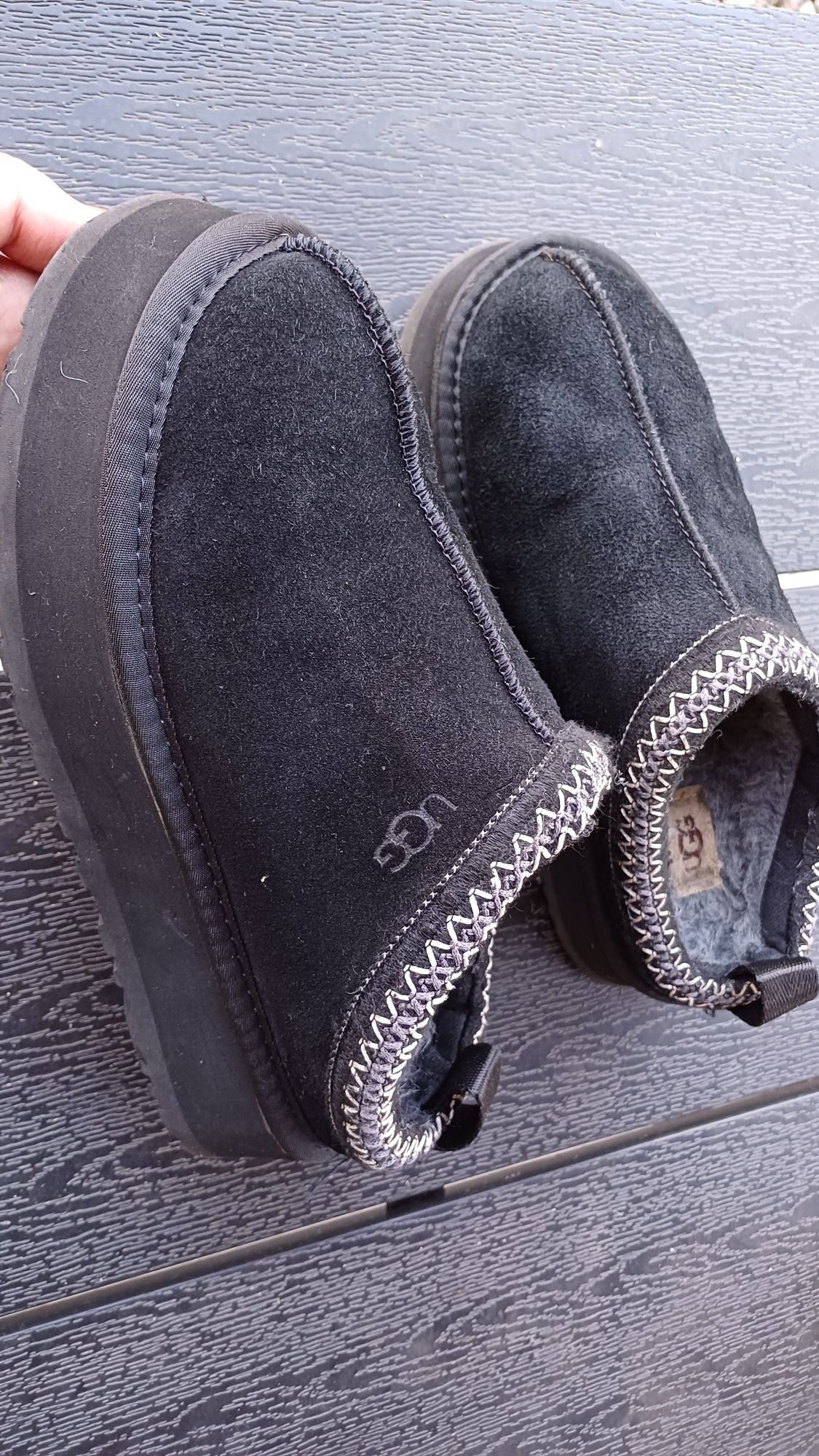 Ugg Tasman Platform Black