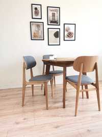 Krzesło drewniane-krzesło tapicerowane-krzesło dębowe