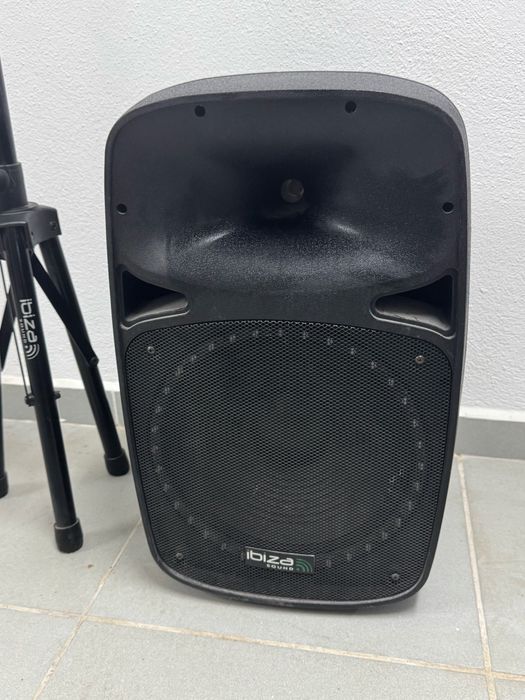 Caixa de Som Ibiza Sound com Suporte Tripé