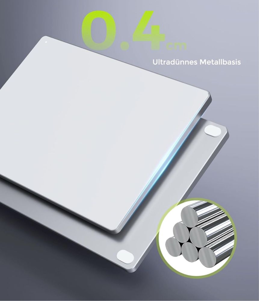 seenda Touchpad do komputera, zewnętrzny aluminiowy Multi-Touch