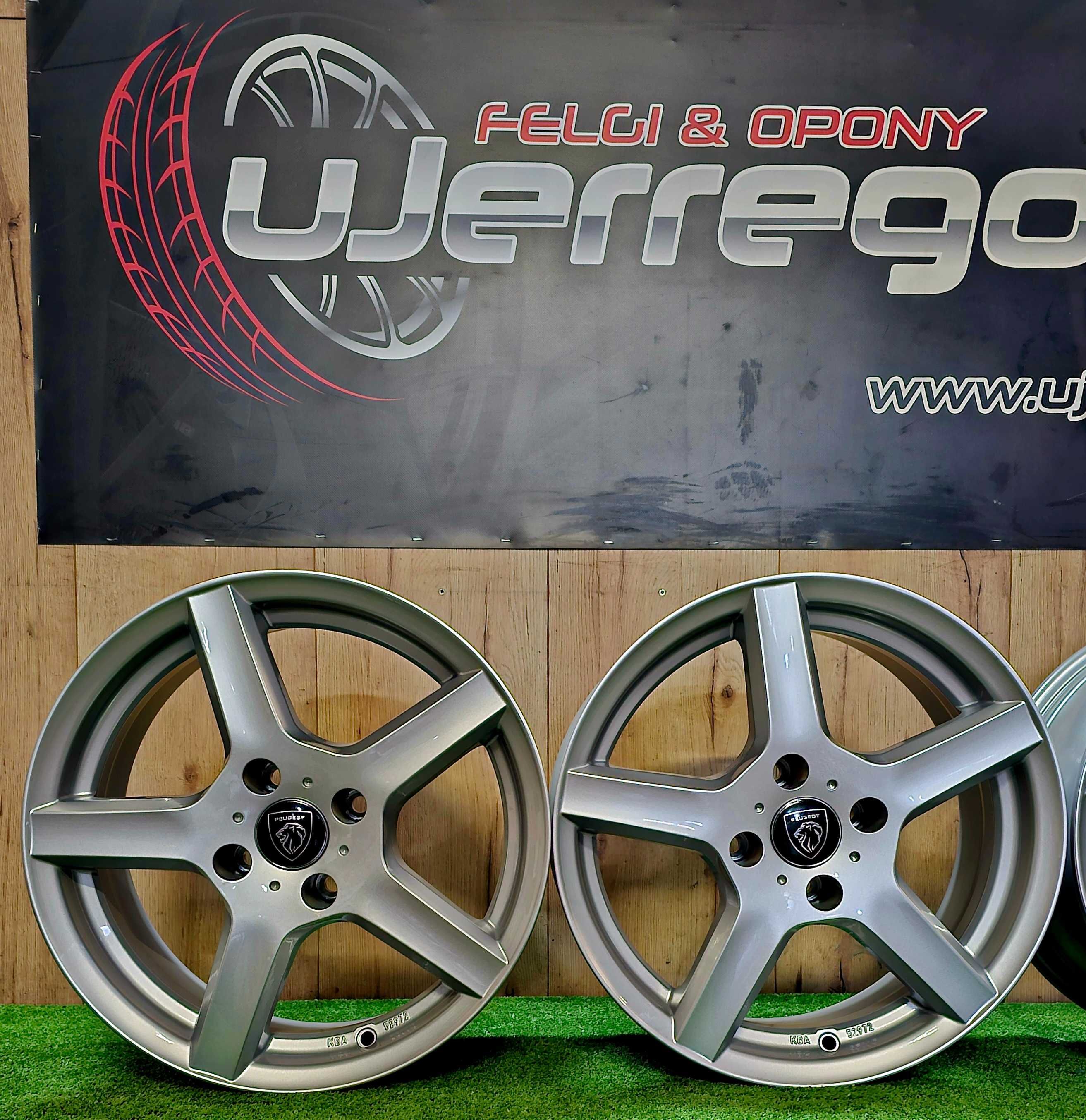 NOWE ALUFELGI PEUGEOT - 16x4x108 - 1007,2008,208,301,308,Partner