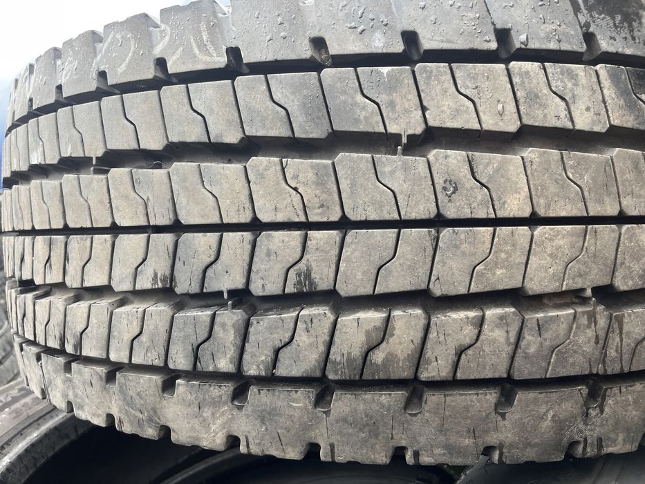 315/60/22,5 bridgestone m749 napęd idealny stan 14,5mm 1szt