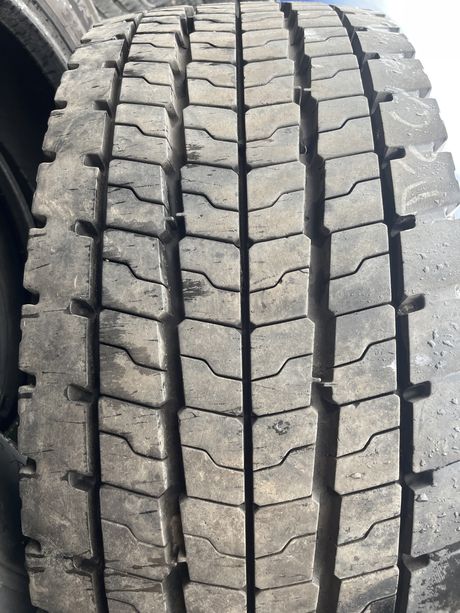 315/60/22,5 bridgestone m749 napęd idealny stan 14,5mm 1szt