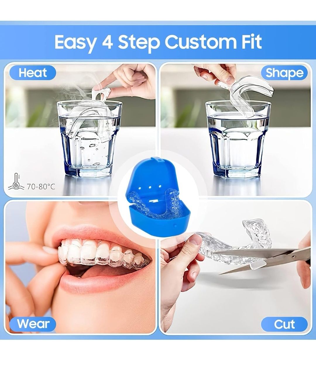 Ochraniacz na usta do zgrzytania zębami