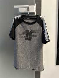 Koszulka 4F i bluza Adidas rozmiar 140
