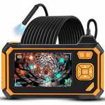 Kamera Inspekcyjna Endoskop 5M USB + WYŚWIETLACZ FULL HD